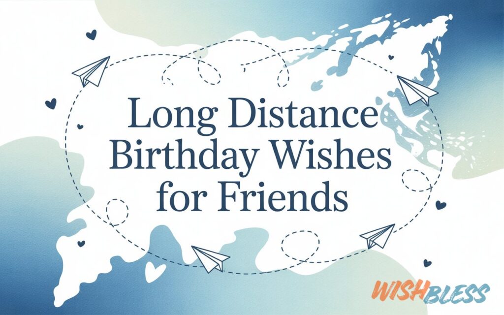 150+ birthday quotes for best friend (heartfelt, funny & emotional) Long distance birthday wishes for friends
