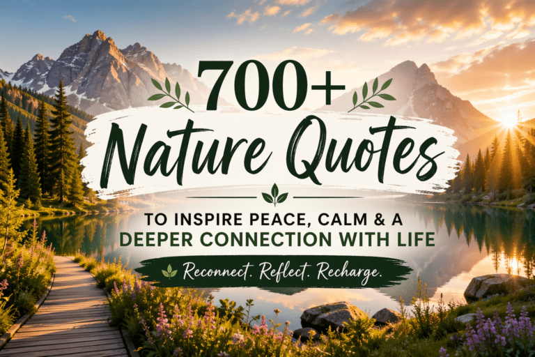 Nature quotes