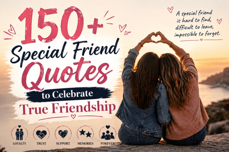 150+ special friend quotes to celebrate true friendship Special friend quotes